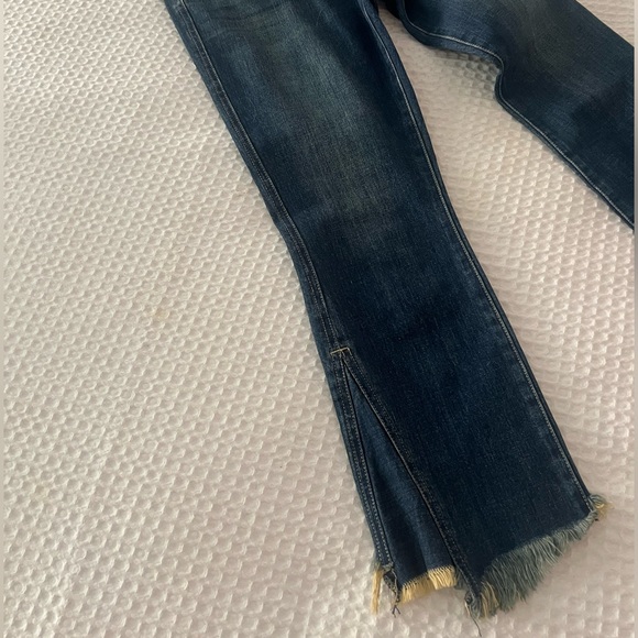 CURRENT Elliot The Fan Kick Crop Flare Jeans - Picture 5 of 6